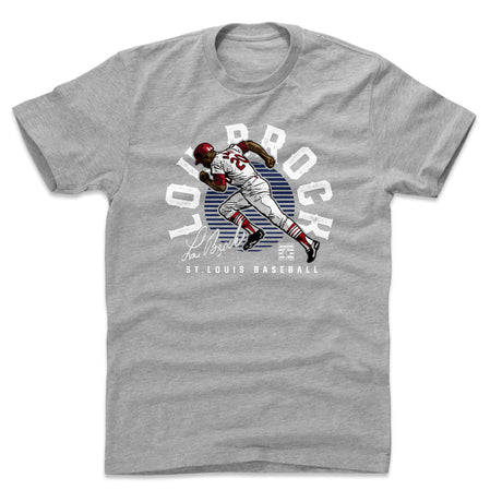 Lou Brock Men's Cotton T-Shirt | 500 LEVEL
