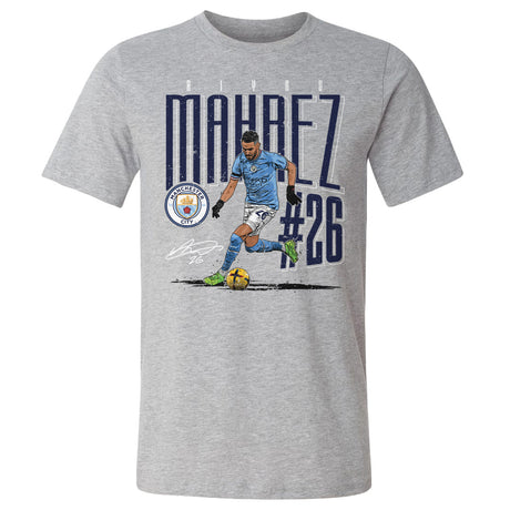 Riyad Mahrez Men's Cotton T-Shirt | 500 LEVEL