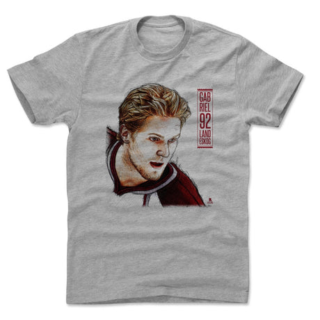 Gabriel Landeskog Men's Cotton T-Shirt | 500 LEVEL