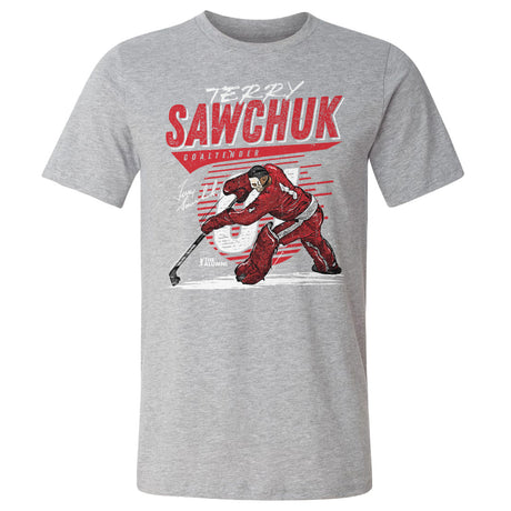Terry Sawchuk Men's Cotton T-Shirt | 500 LEVEL