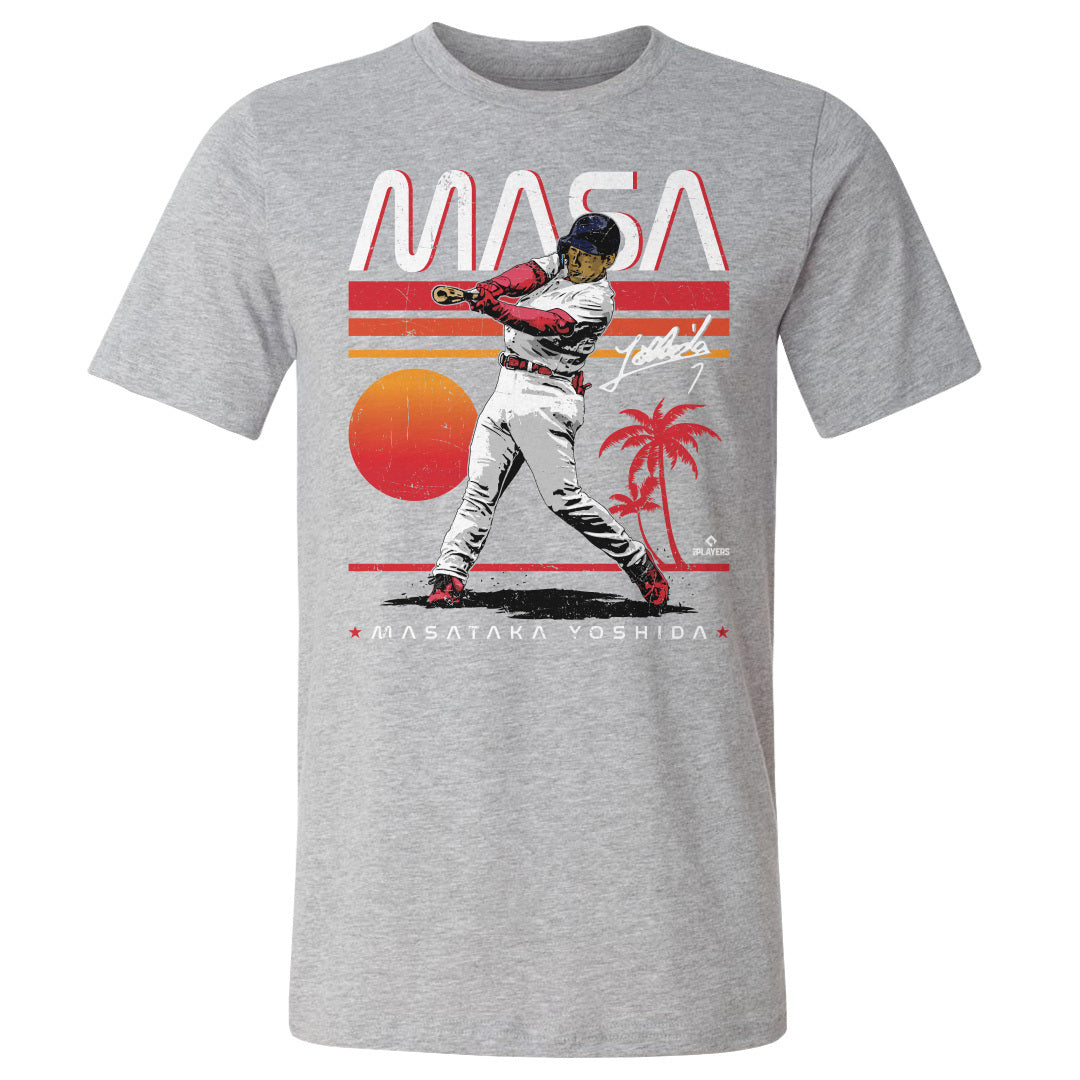 Masataka Yoshida Shirt | Boston Baseball Men's Cotton T-Shirt