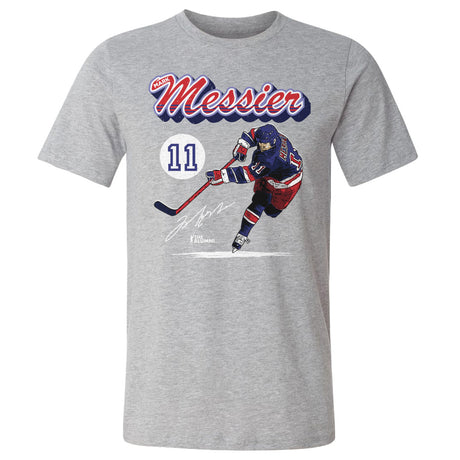 Mark Messier Men's Cotton T-Shirt | 500 LEVEL