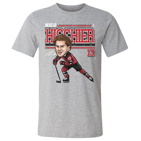 Nico Hischier Men's Cotton T-Shirt | 500 LEVEL