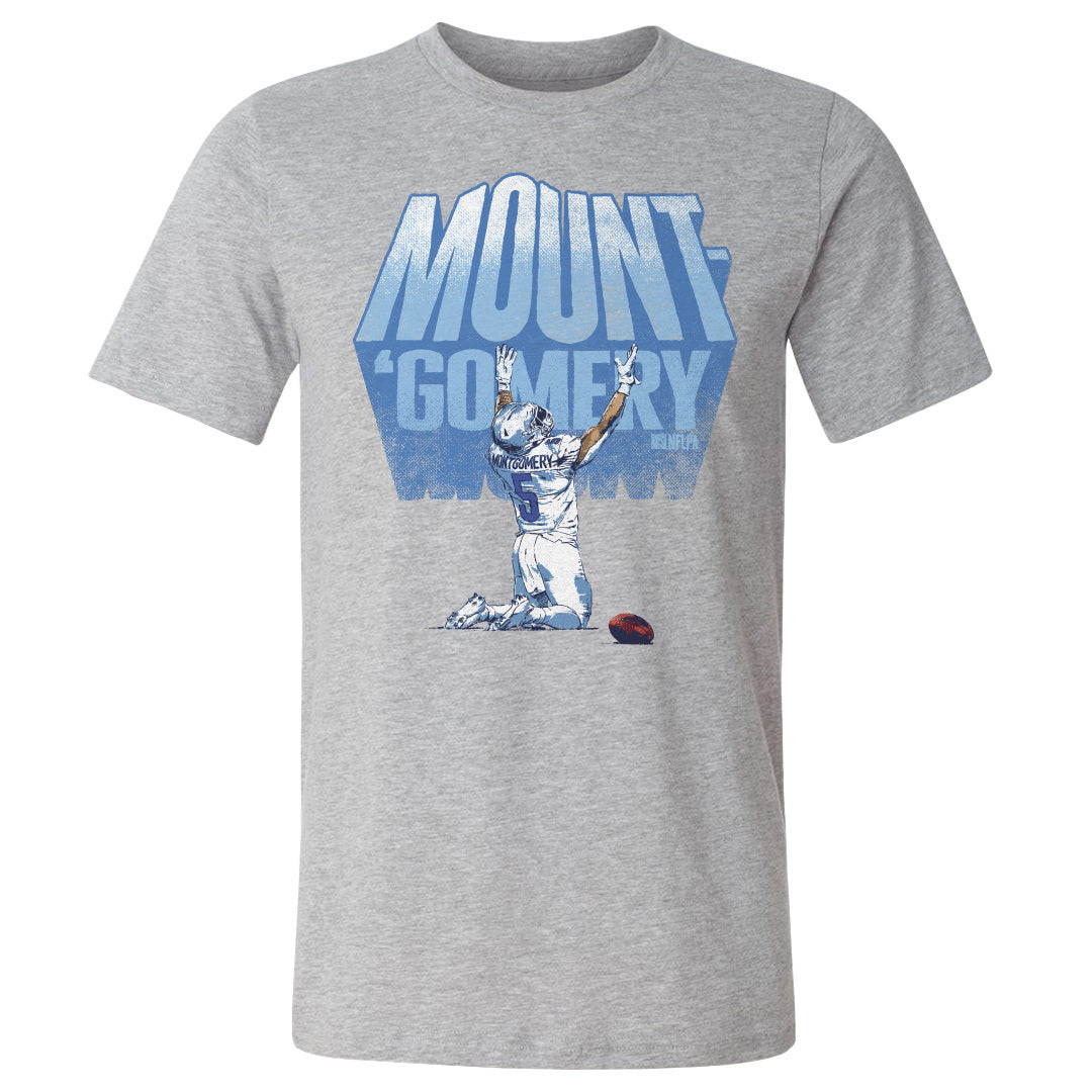 David Montgomery Men&#39;s Cotton T-Shirt | 500 LEVEL