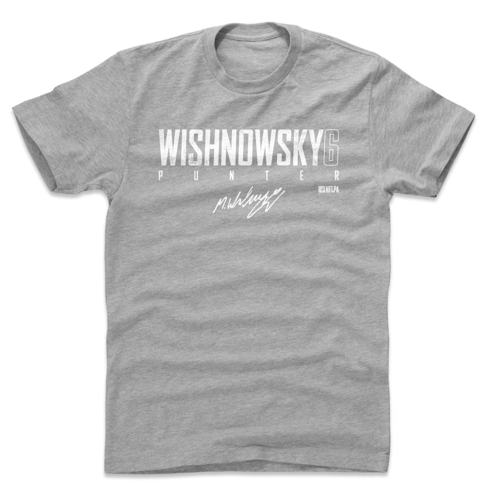 Mitch Wishnowsky Men&#39;s Cotton T-Shirt | 500 LEVEL