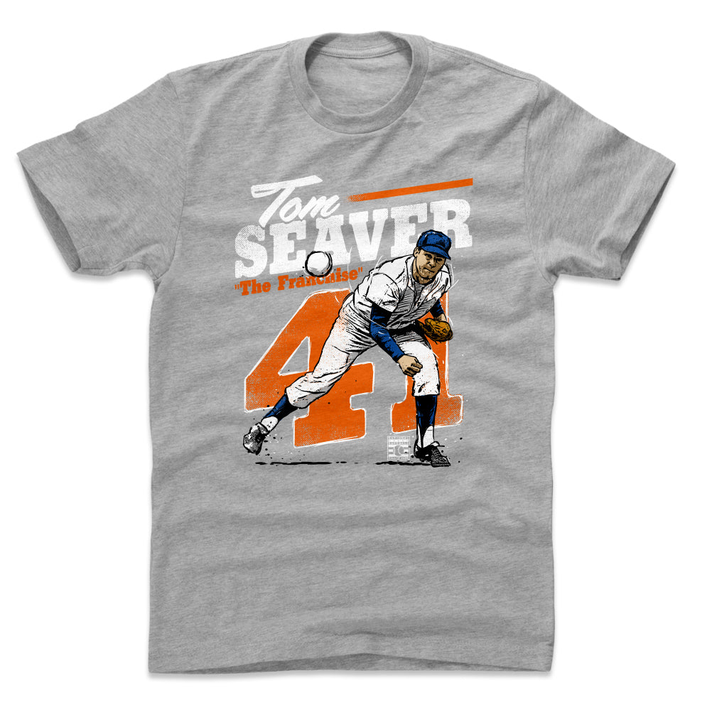 Tom Seaver Men's Cotton T-Shirt | 500 LEVEL