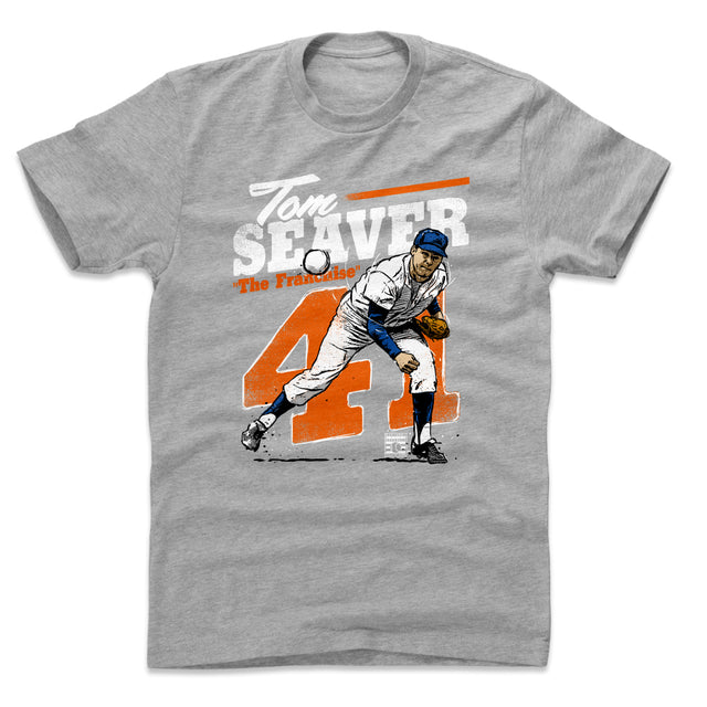 Tom Seaver Men's Cotton T-Shirt | 500 LEVEL
