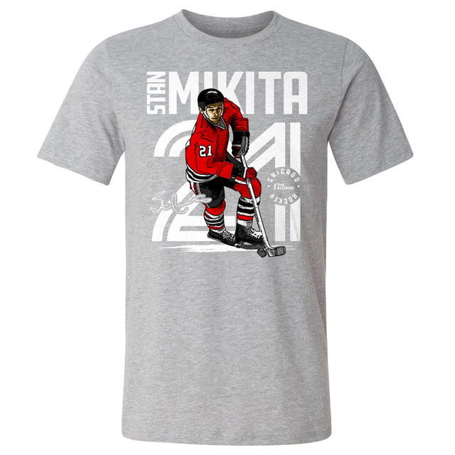 Stan Mikita Men's Cotton T-Shirt | 500 LEVEL