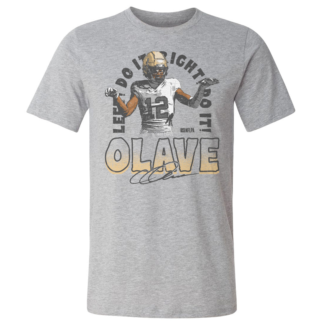 Chris Olave Men&#39;s Cotton T-Shirt | 500 LEVEL