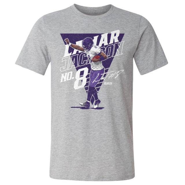 Lamar Jackson Men's Cotton T-Shirt | 500 LEVEL
