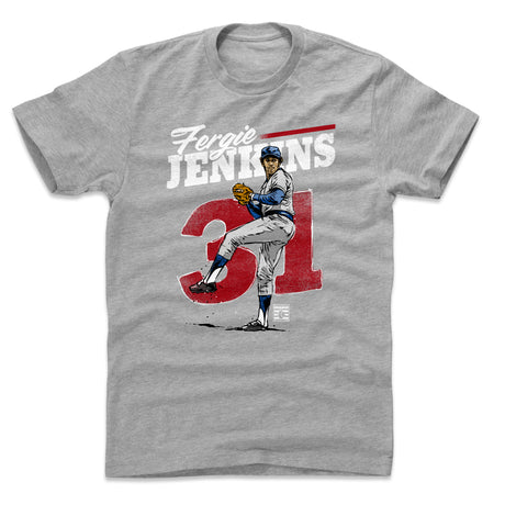Fergie Jenkins Men's Cotton T-Shirt | 500 LEVEL