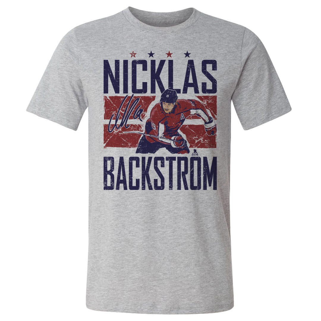 Nicklas Backstrom Men's Cotton T-Shirt | 500 LEVEL