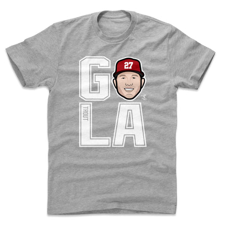 Mike Trout Men's Cotton T-Shirt | 500 LEVEL