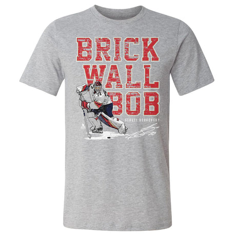 Sergei Bobrovsky Men's Cotton T-Shirt | 500 LEVEL