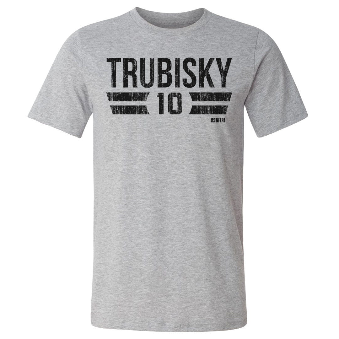 Mitch Trubisky Men&#39;s Cotton T-Shirt | 500 LEVEL
