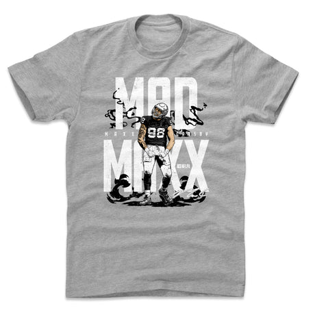 Maxx Crosby Men's Cotton T-Shirt | 500 LEVEL
