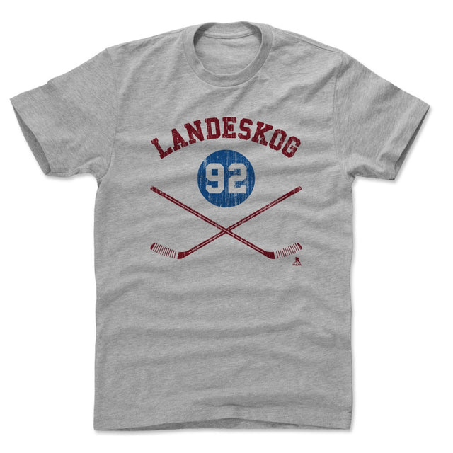 Gabriel Landeskog Men's Cotton T-Shirt | 500 LEVEL