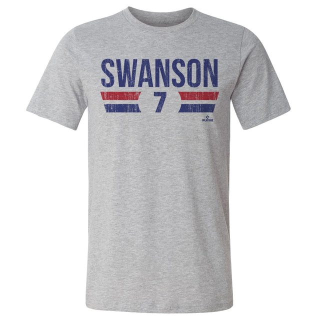 Dansby Swanson Men's Cotton T-Shirt | 500 LEVEL
