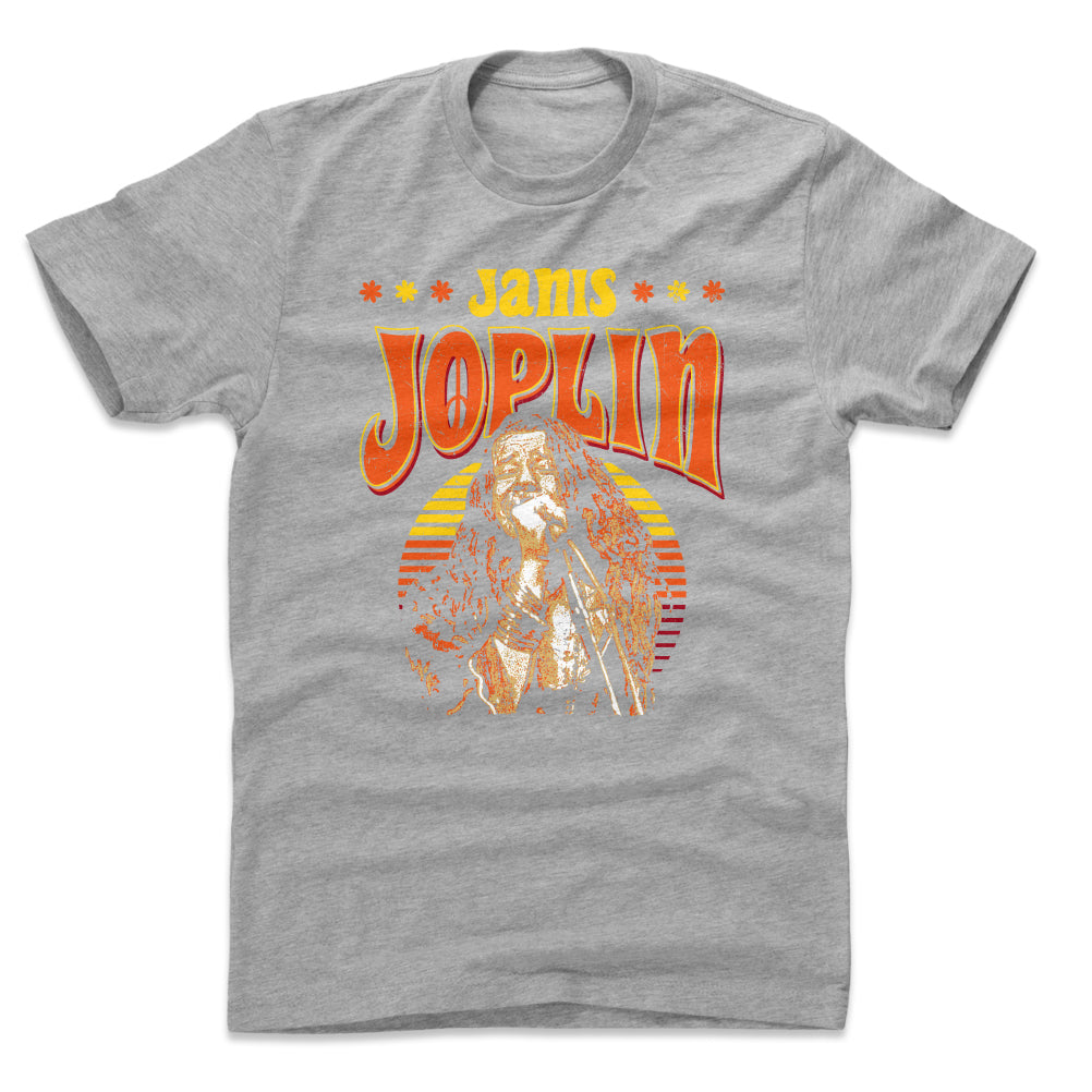 Janis Joplin Men's Cotton T-Shirt | 500 LEVEL