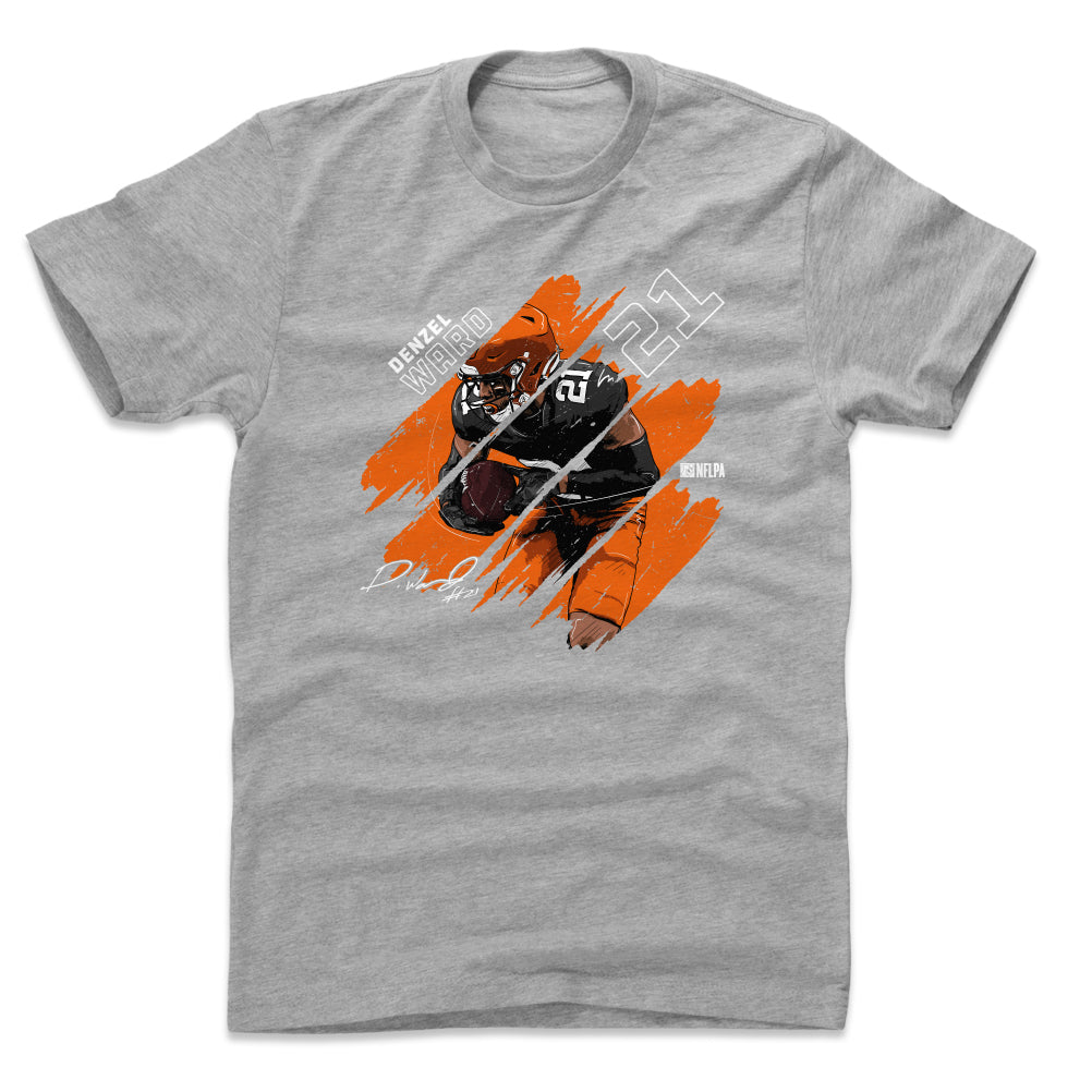 Denzel Ward Men's Cotton T-Shirt | 500 LEVEL