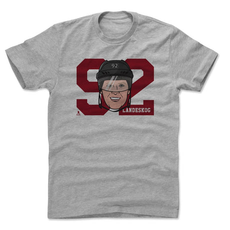 Gabriel Landeskog Men's Cotton T-Shirt | 500 LEVEL