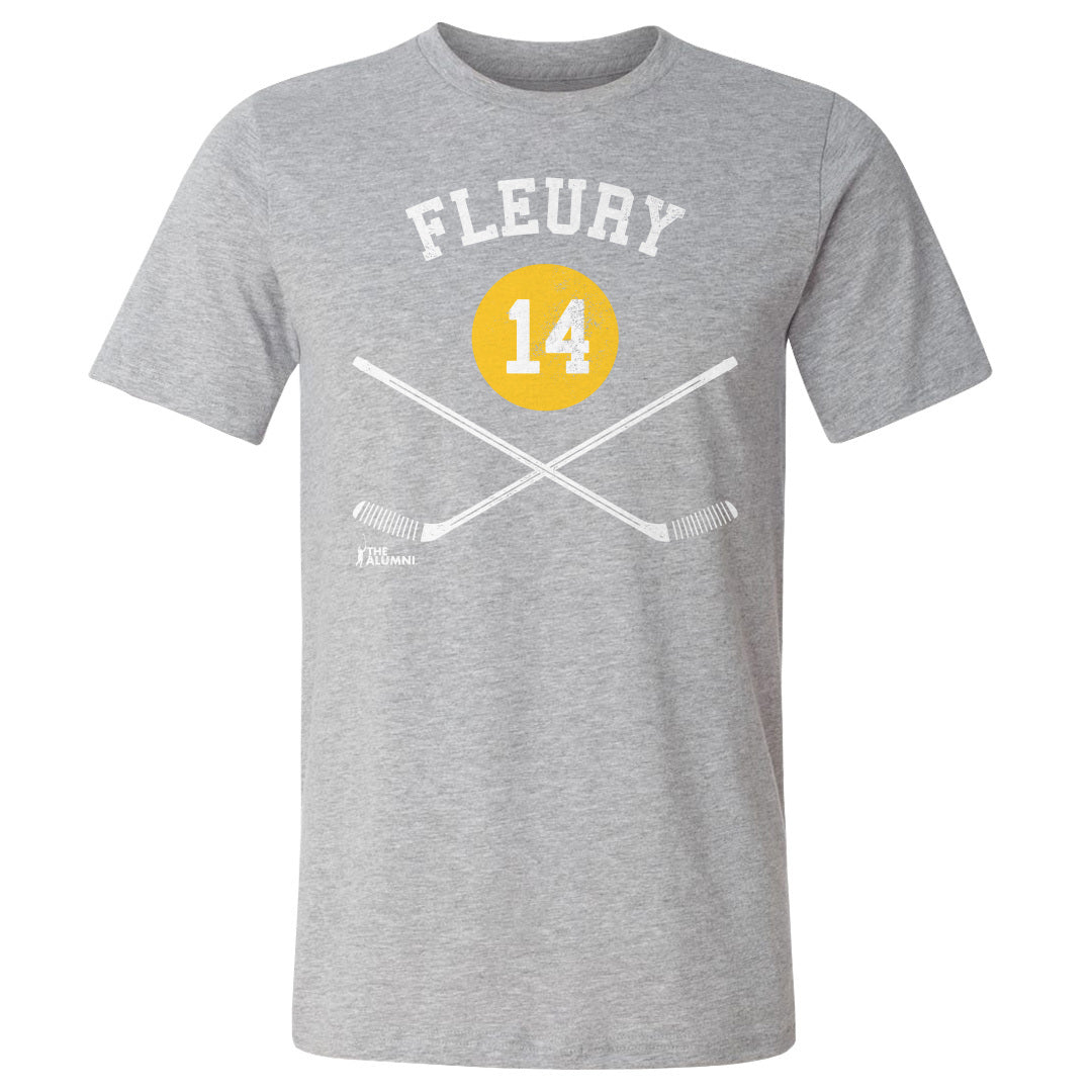 Theo Fleury Men's Cotton T-Shirt | 500 LEVEL