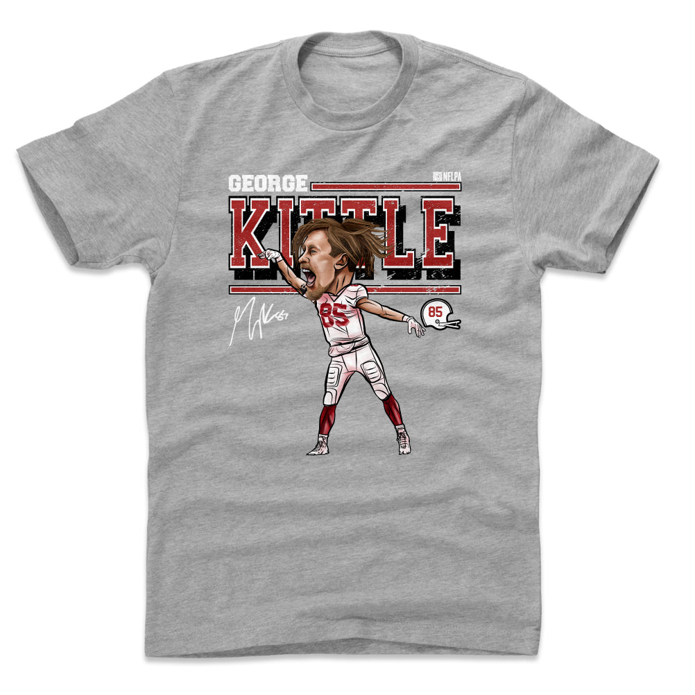 George Kittle Men's Cotton T-Shirt | 500 LEVEL