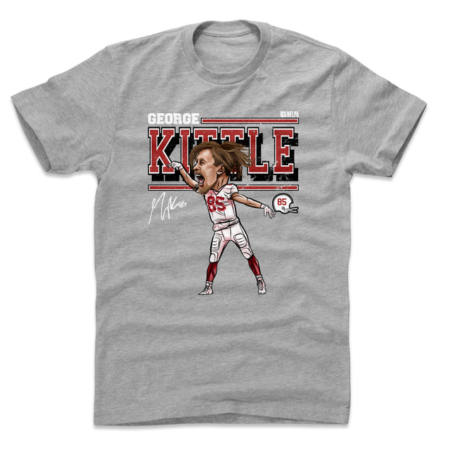 George Kittle Men's Cotton T-Shirt | 500 LEVEL