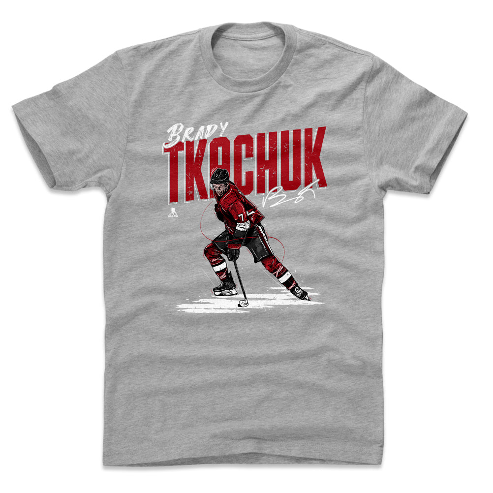 Brady Tkachuk Men's Cotton T-Shirt | 500 LEVEL