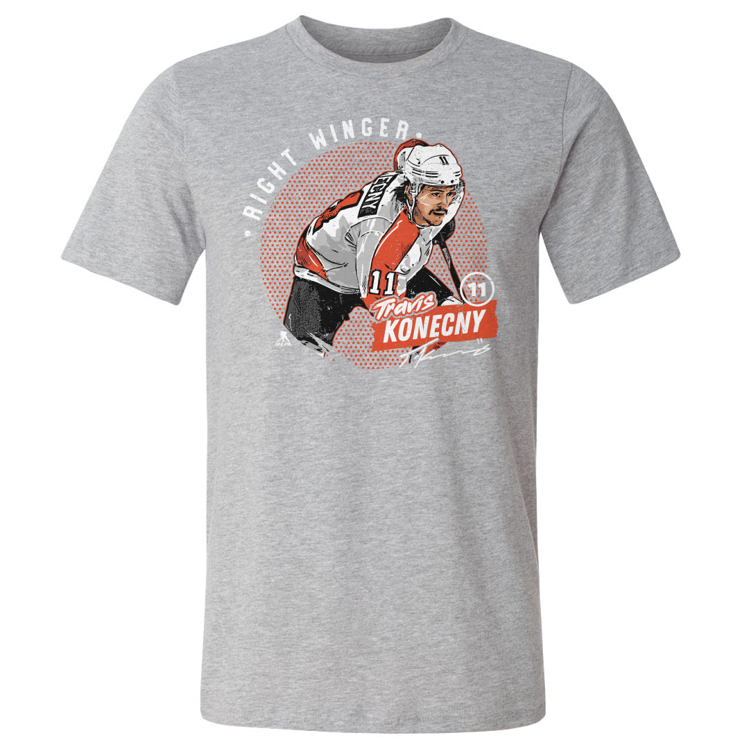 Travis Konecny Men&#39;s Cotton T-Shirt | 500 LEVEL