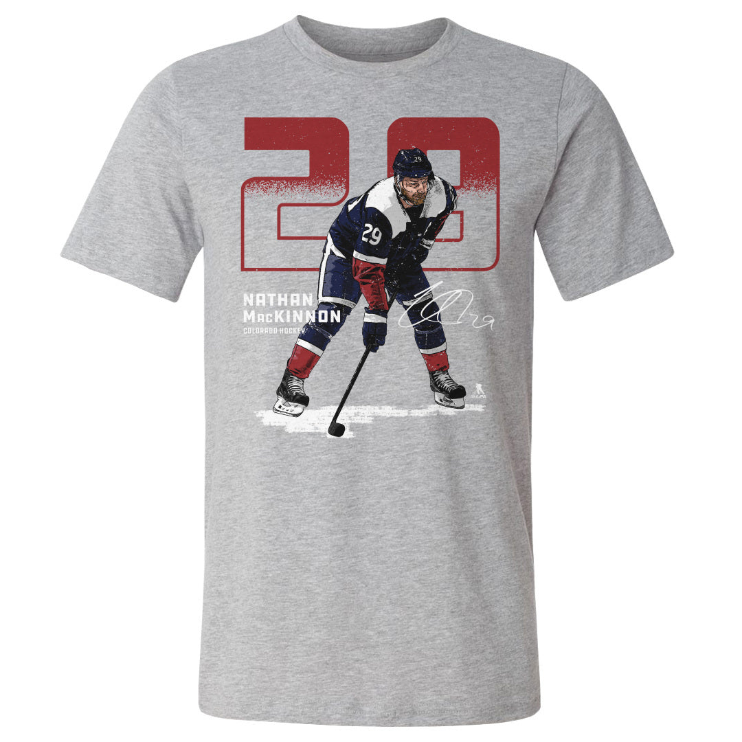 Nathan MacKinnon Men's Cotton T-Shirt | 500 LEVEL