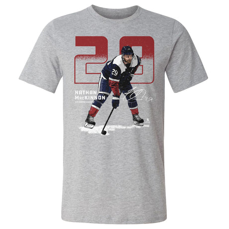 Nathan MacKinnon Men's Cotton T-Shirt | 500 LEVEL