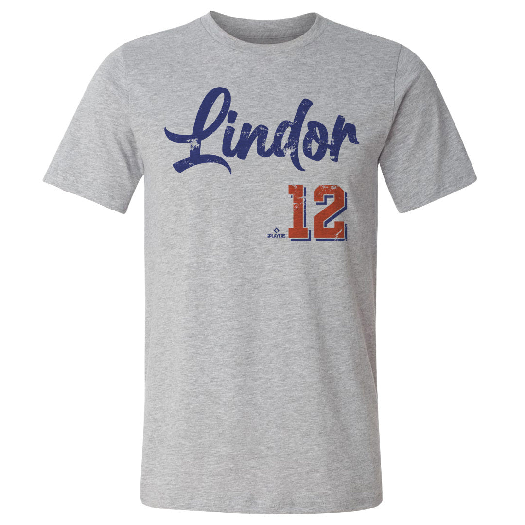 Francisco Lindor Men&#39;s Cotton T-Shirt | 500 LEVEL