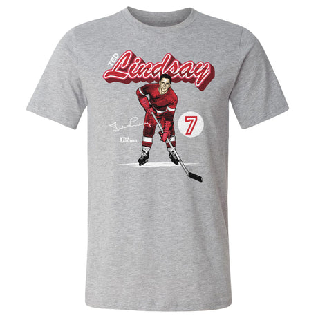 Ted Lindsay Men's Cotton T-Shirt | 500 LEVEL