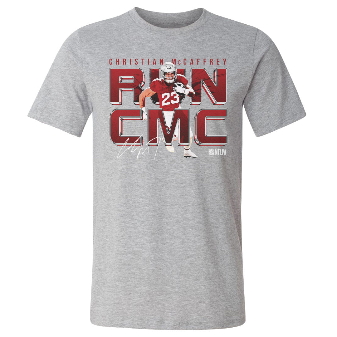 Christian McCaffrey Men&#39;s Cotton T-Shirt | 500 LEVEL