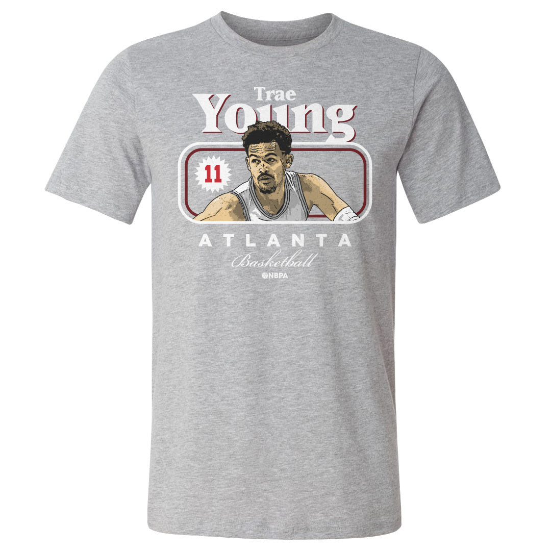 Trae Young Men's Cotton T-Shirt | 500 LEVEL