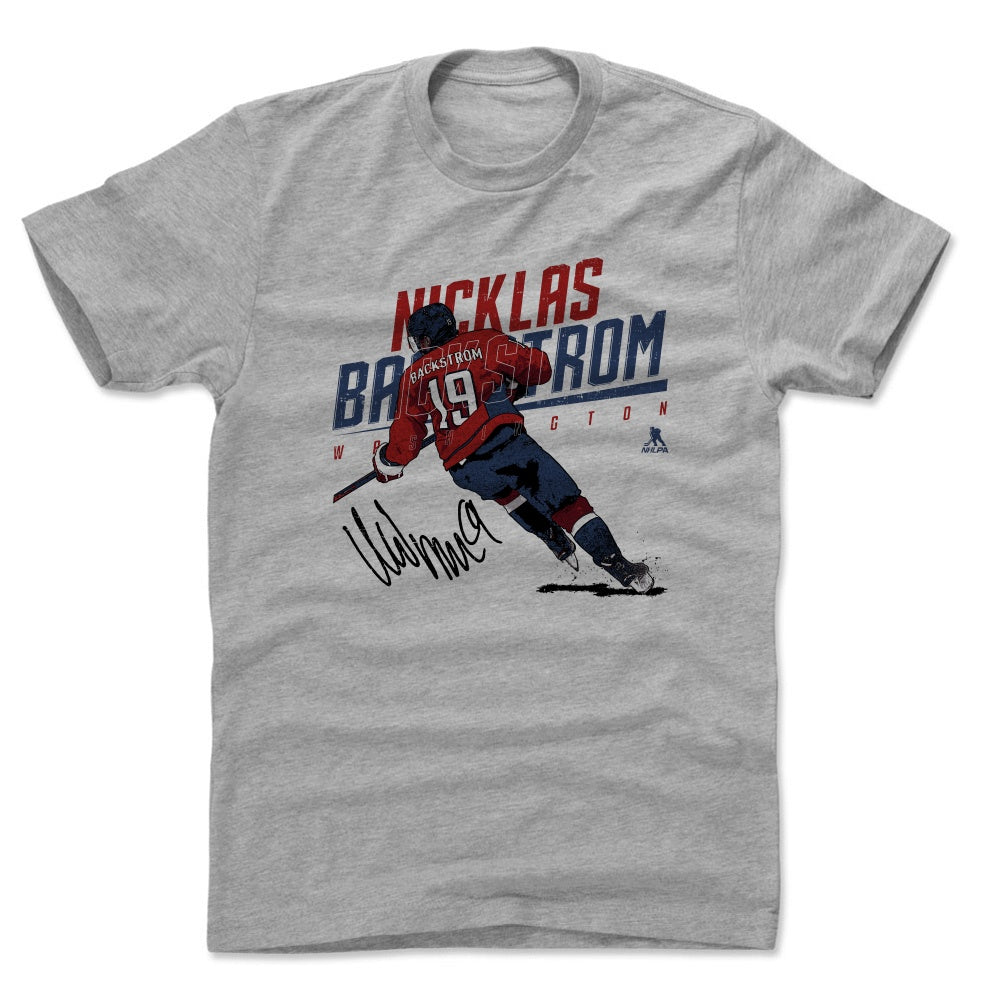 Nicklas Backstrom Men's Cotton T-Shirt | 500 LEVEL
