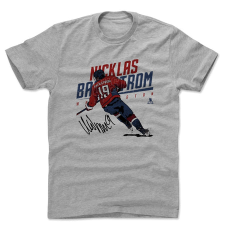 Nicklas Backstrom Men's Cotton T-Shirt | 500 LEVEL