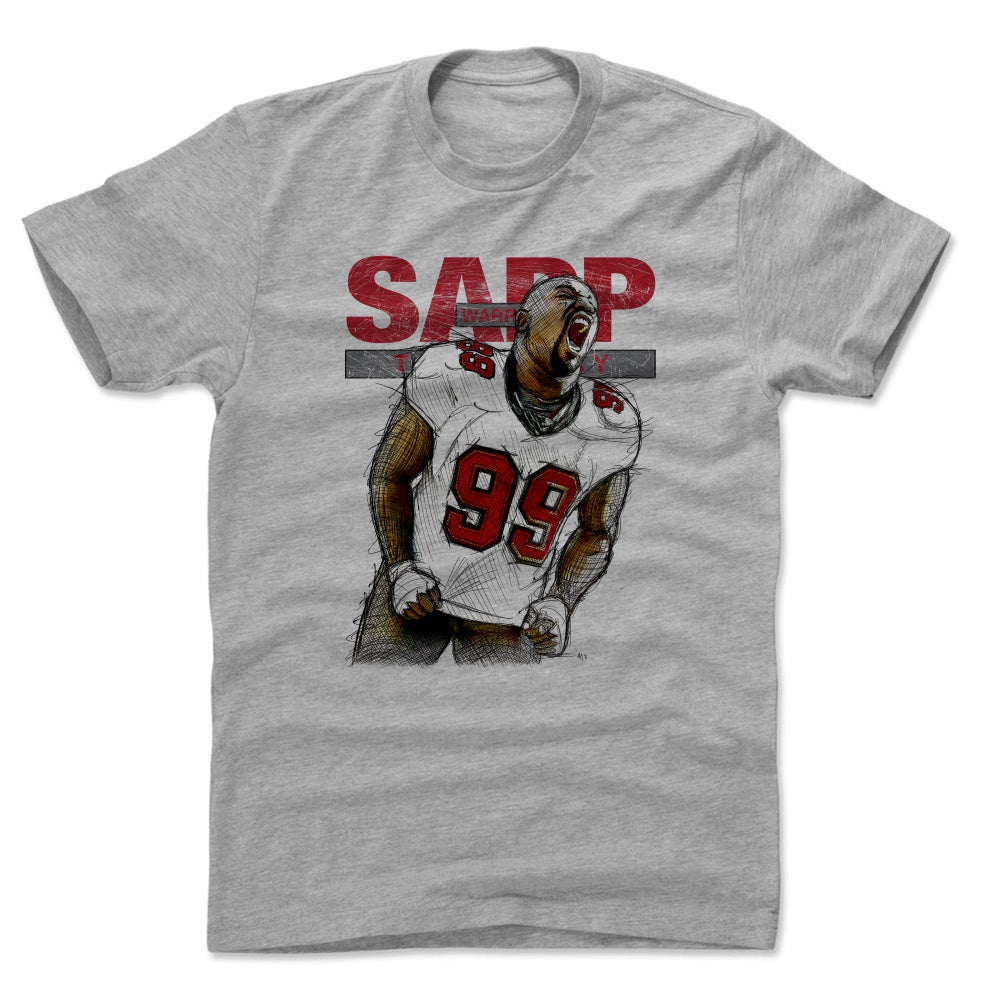 Warren Sapp Men's Cotton T-Shirt | 500 LEVEL