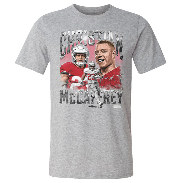 Christian McCaffrey Men's Cotton T-Shirt | 500 LEVEL