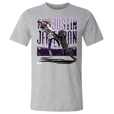 Justin Jefferson Men's Cotton T-Shirt | 500 LEVEL