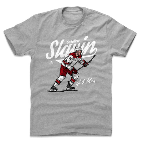 Jaccob Slavin Men's Cotton T-Shirt | 500 LEVEL