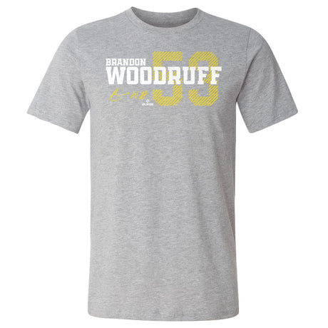Brandon Woodruff Men's Cotton T-Shirt | 500 LEVEL