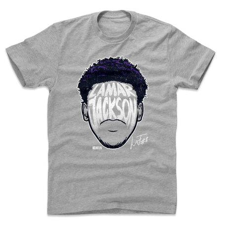 Lamar Jackson Men's Cotton T-Shirt | 500 LEVEL