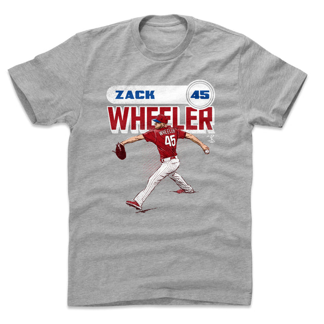 Zack Wheeler Men's Cotton T-Shirt | 500 LEVEL