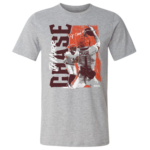 Ja'Marr Chase Men's Cotton T-Shirt | 500 LEVEL