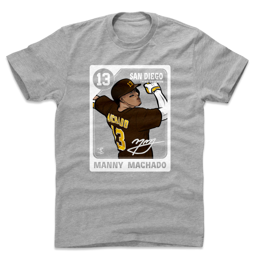 Manny Machado Shirt, San Diego Baseball Men's Cotton T-Shirt