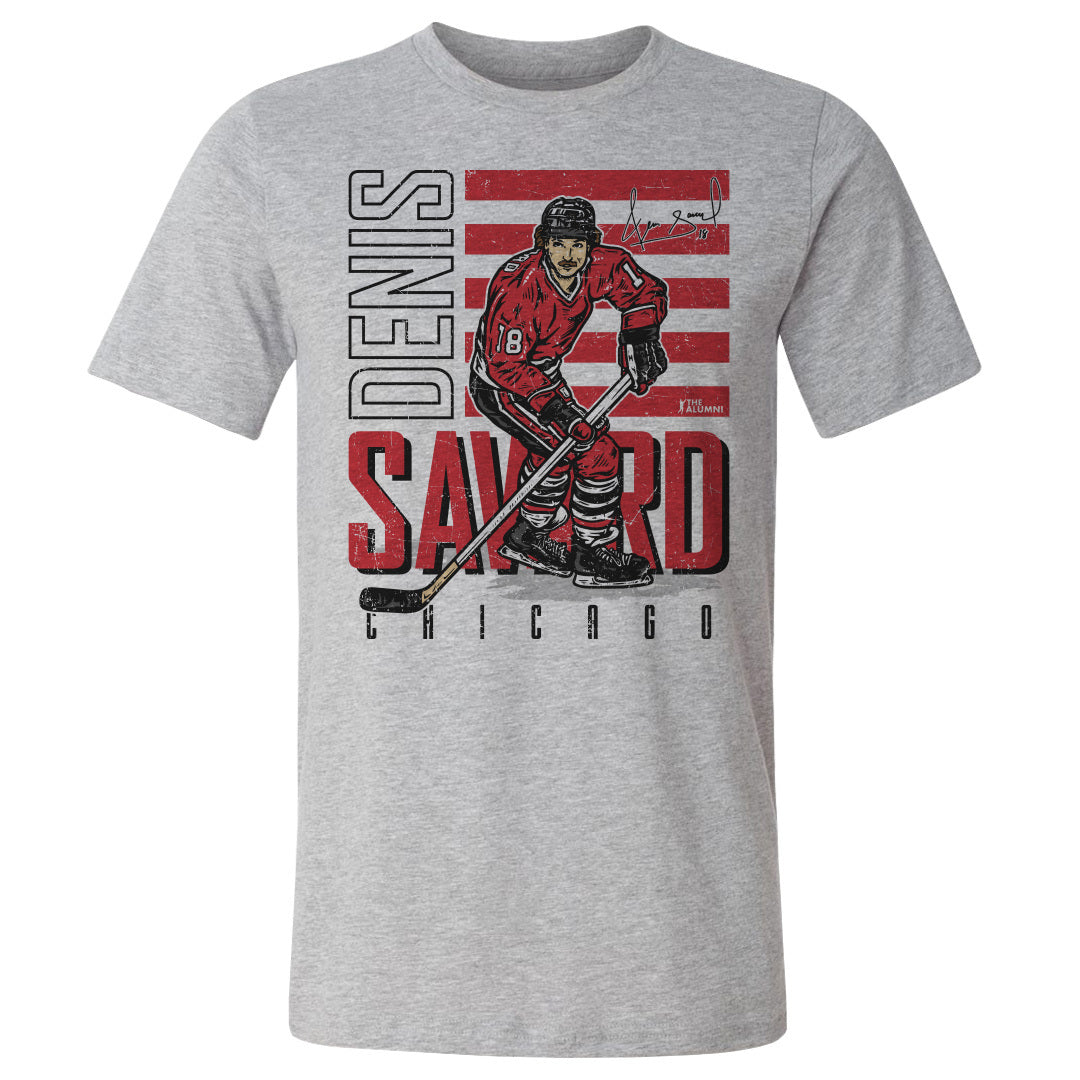 Denis Savard Men's Cotton T-Shirt | 500 LEVEL