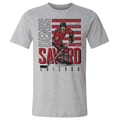Denis Savard Men's Cotton T-Shirt | 500 LEVEL