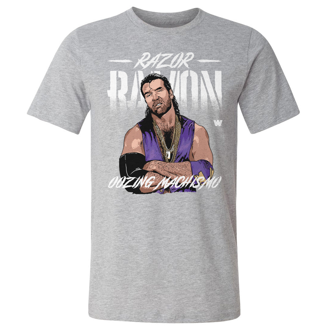 Razor Ramon Shirt | Legends WWE Men's Cotton T-Shirt | 500 Level Razor Ramon Shirt | Legends WWE Men's Cotton T-Shirt | 500 Level